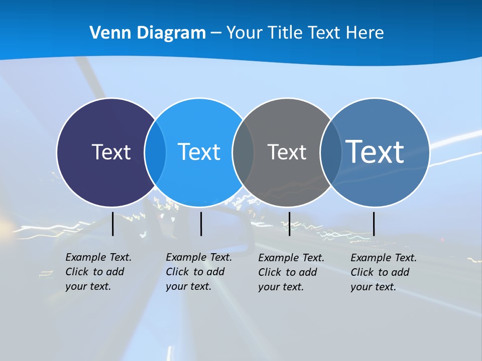 Evening Faster Speed PowerPoint Template