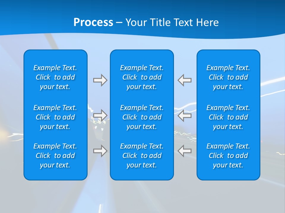 Evening Faster Speed PowerPoint Template