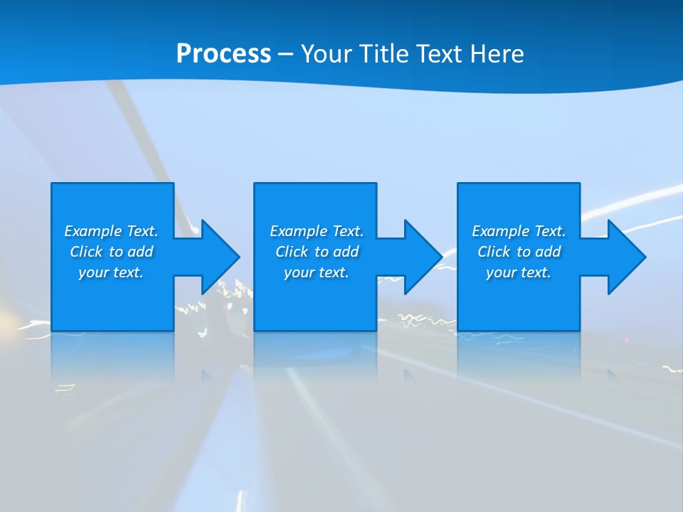 Evening Faster Speed PowerPoint Template