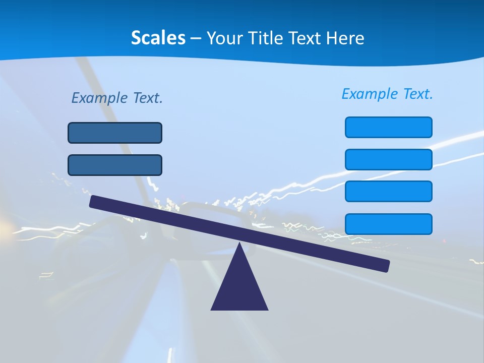 Evening Faster Speed PowerPoint Template