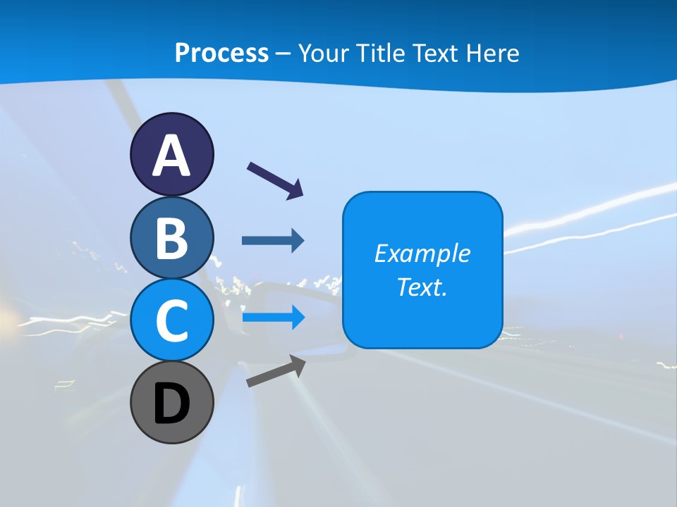 Evening Faster Speed PowerPoint Template