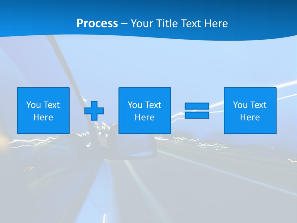 Evening Faster Speed PowerPoint Template