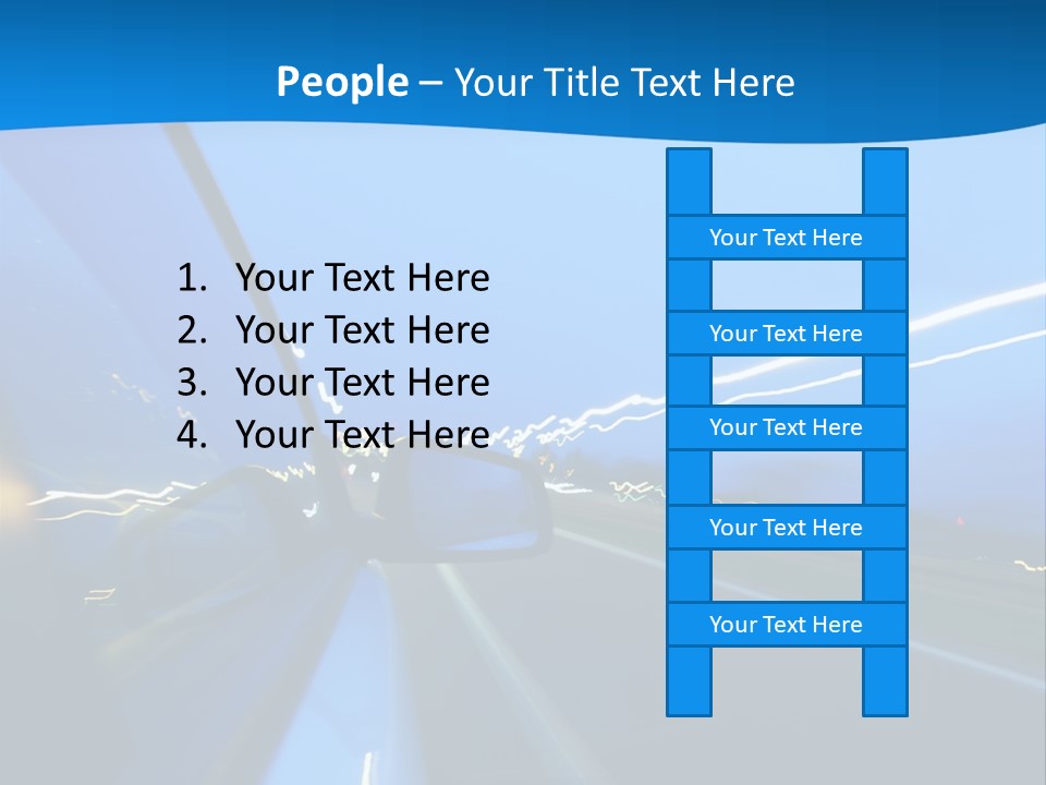 Evening Faster Speed PowerPoint Template