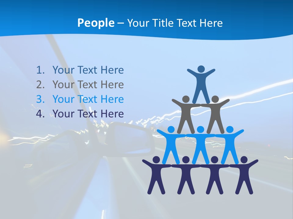 Evening Faster Speed PowerPoint Template