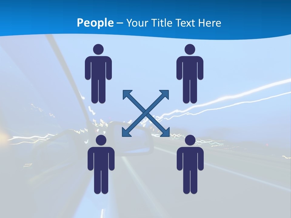 Evening Faster Speed PowerPoint Template