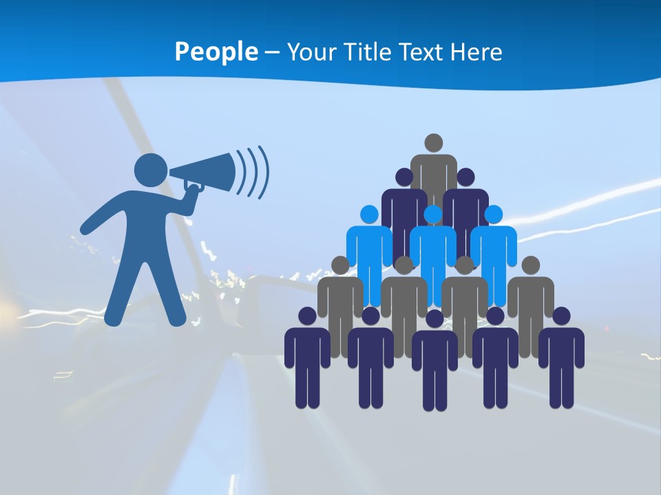 Evening Faster Speed PowerPoint Template