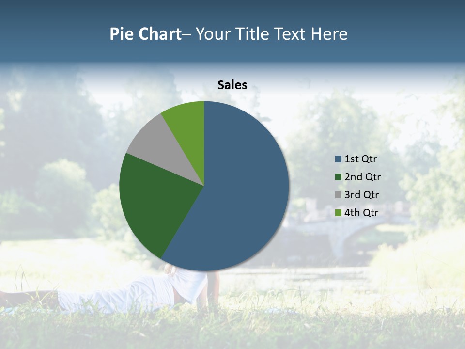 Balance Smiling Meditate PowerPoint Template