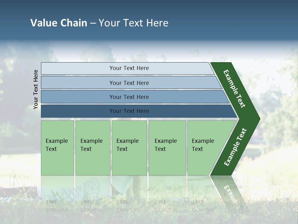 Balance Smiling Meditate PowerPoint Template