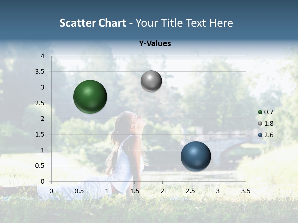 Balance Smiling Meditate PowerPoint Template