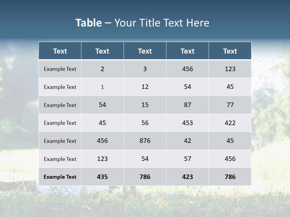 Balance Smiling Meditate PowerPoint Template
