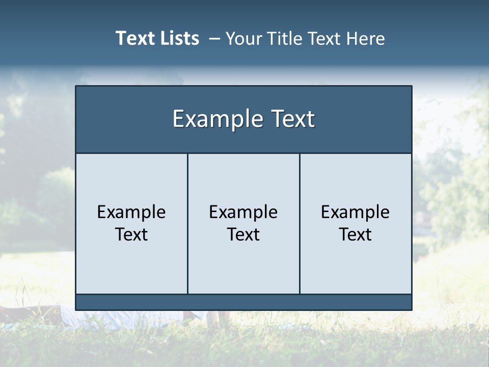 Balance Smiling Meditate PowerPoint Template