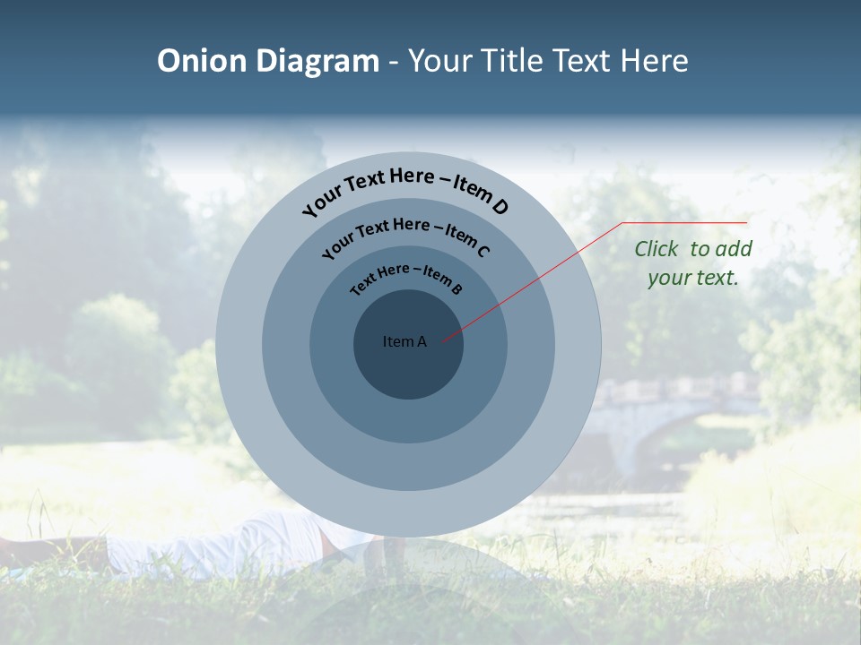 Balance Smiling Meditate PowerPoint Template