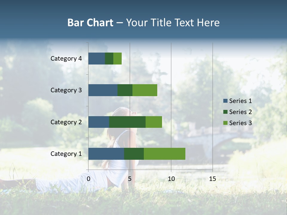 Balance Smiling Meditate PowerPoint Template
