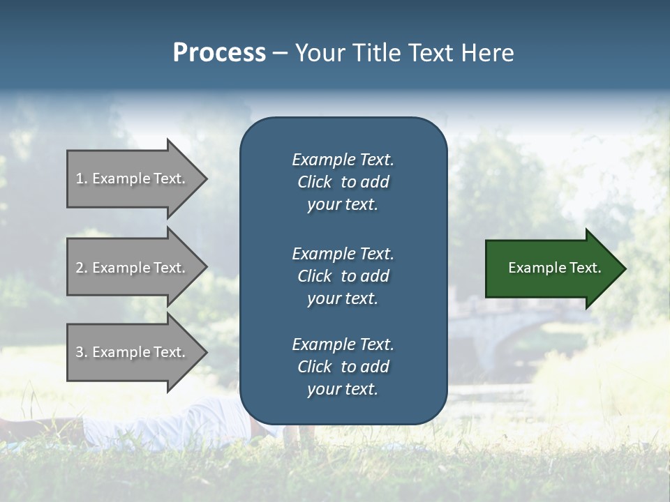 Balance Smiling Meditate PowerPoint Template