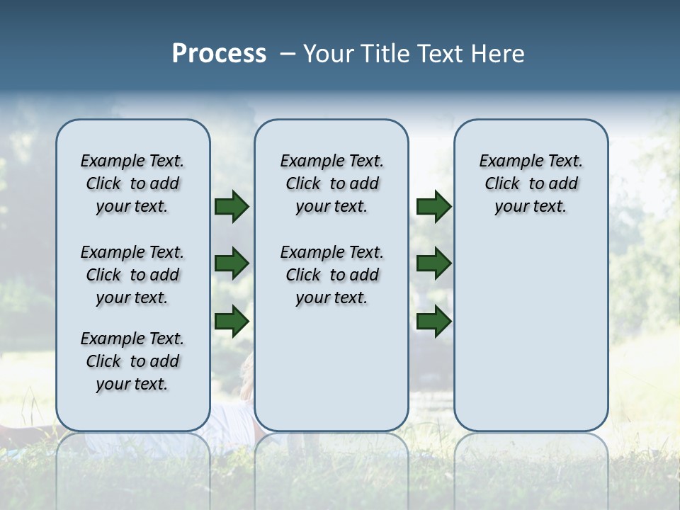 Balance Smiling Meditate PowerPoint Template