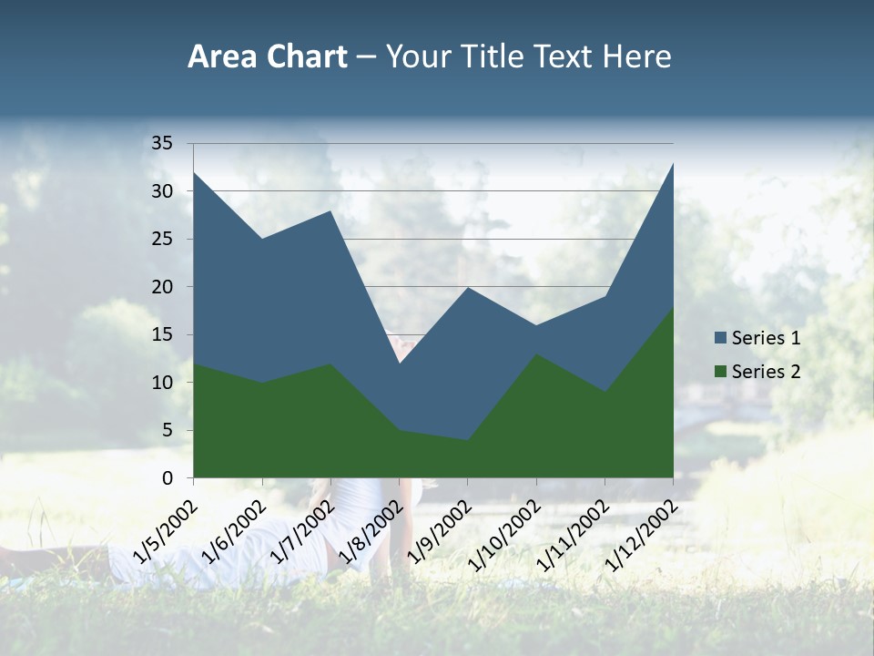 Balance Smiling Meditate PowerPoint Template