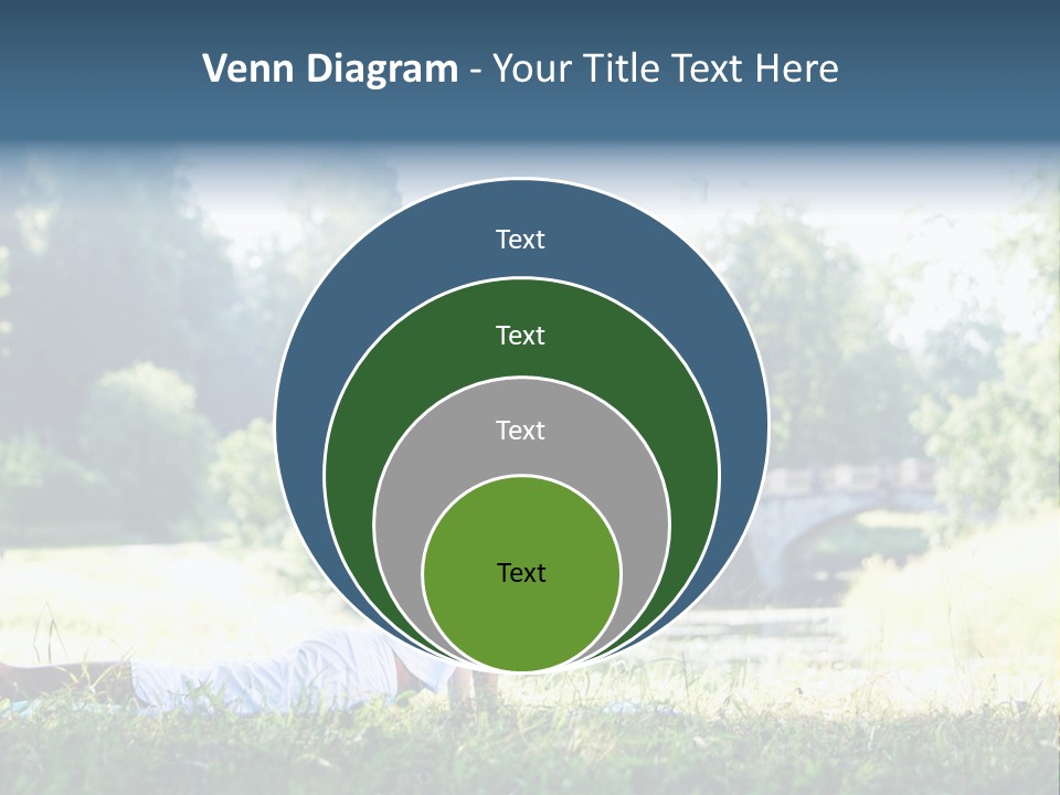 Balance Smiling Meditate PowerPoint Template