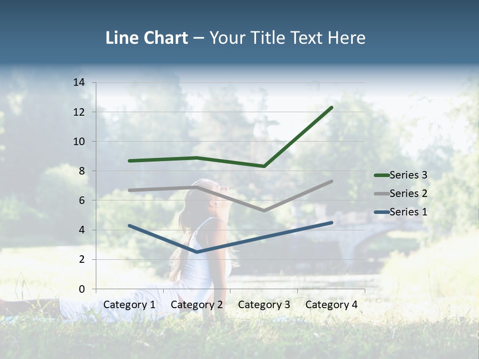 Balance Smiling Meditate PowerPoint Template