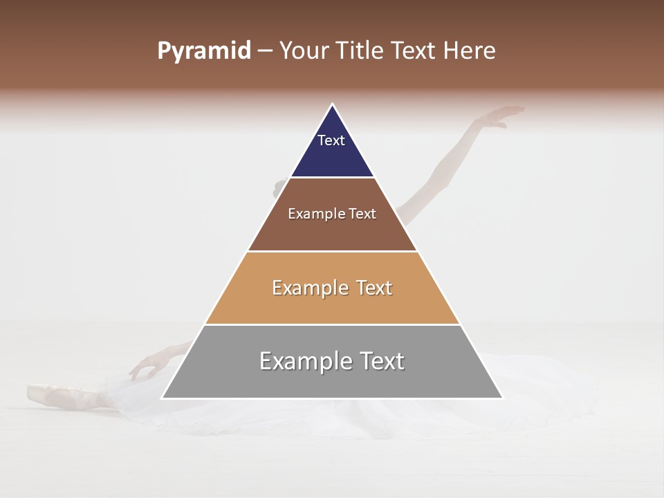 Female Young Exercise PowerPoint Template