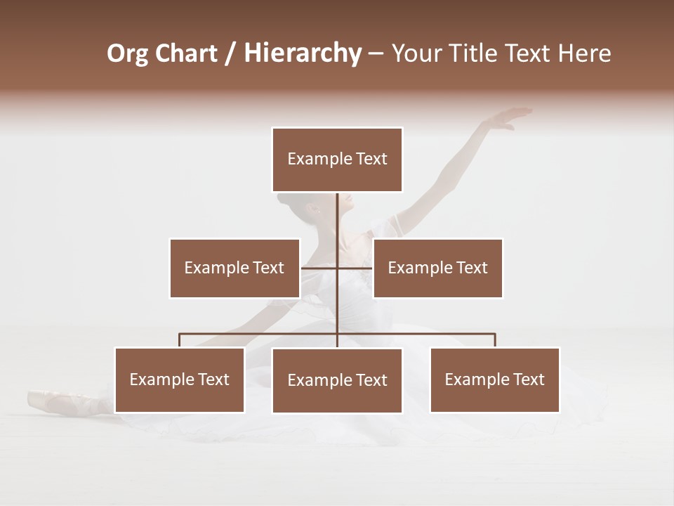 Female Young Exercise PowerPoint Template