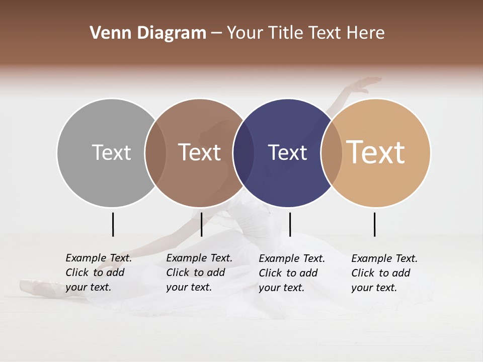 Female Young Exercise PowerPoint Template