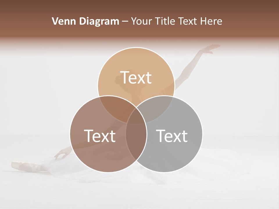 Female Young Exercise PowerPoint Template