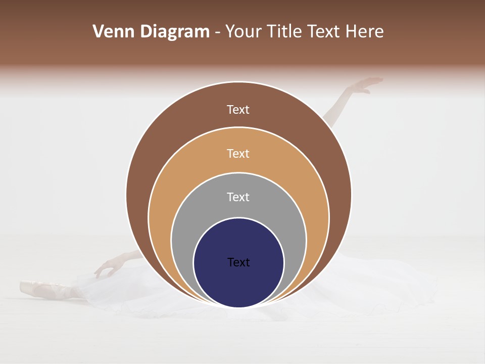 Female Young Exercise PowerPoint Template