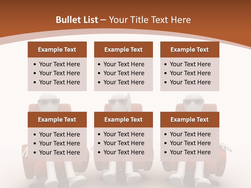 Show Lifestyle Chairs PowerPoint Template