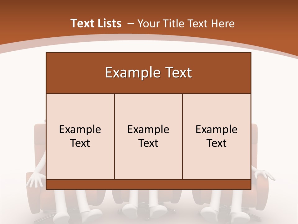 Show Lifestyle Chairs PowerPoint Template