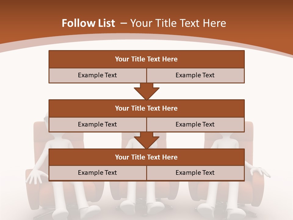Show Lifestyle Chairs PowerPoint Template
