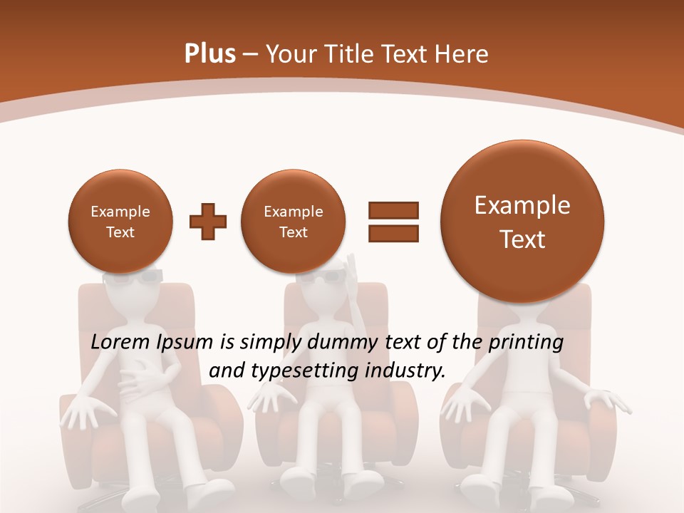 Show Lifestyle Chairs PowerPoint Template