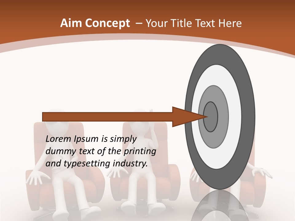 Show Lifestyle Chairs PowerPoint Template