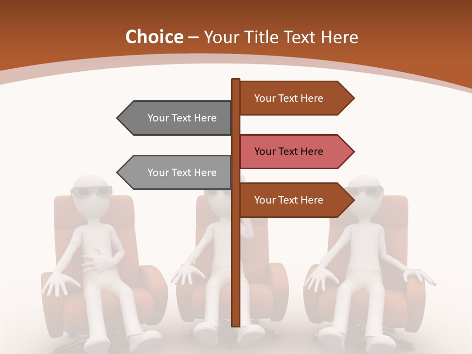 Show Lifestyle Chairs PowerPoint Template