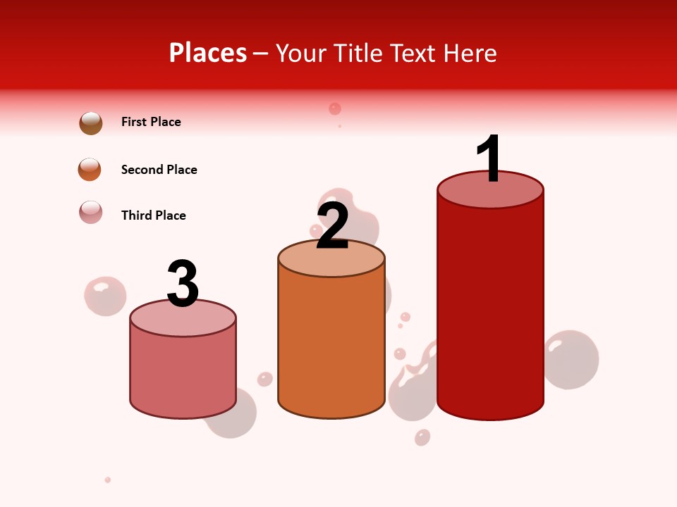 Bloodstains Vibrant Blood PowerPoint Template