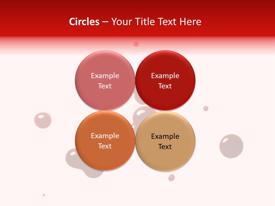 Bloodstains Vibrant Blood PowerPoint Template