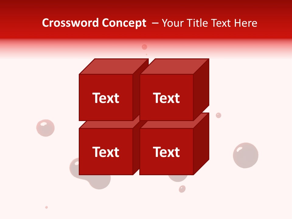 Bloodstains Vibrant Blood PowerPoint Template