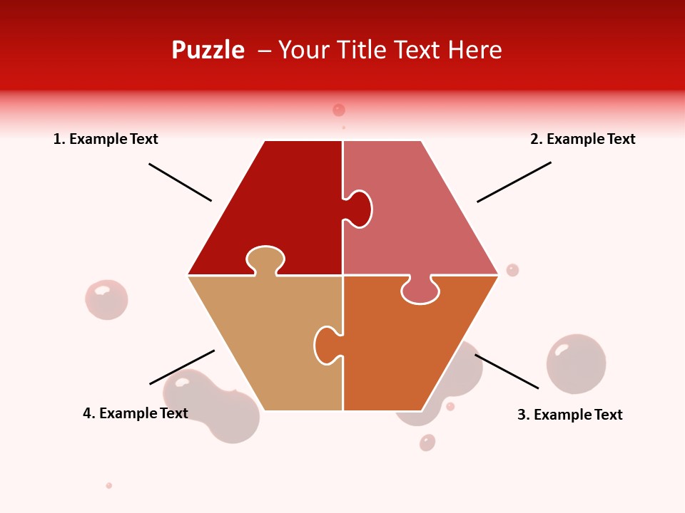 Bloodstains Vibrant Blood PowerPoint Template