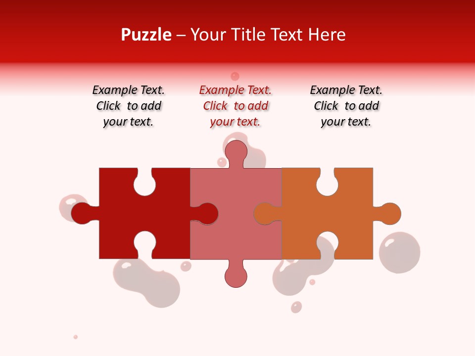 Bloodstains Vibrant Blood PowerPoint Template