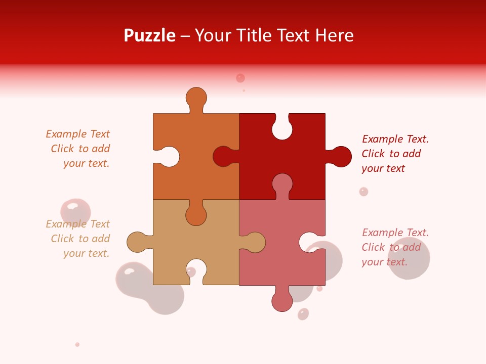 Bloodstains Vibrant Blood PowerPoint Template