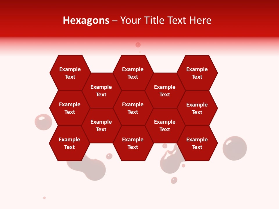 Bloodstains Vibrant Blood PowerPoint Template