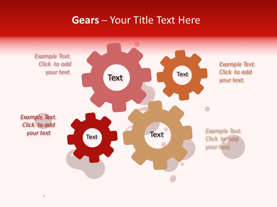 Bloodstains Vibrant Blood PowerPoint Template