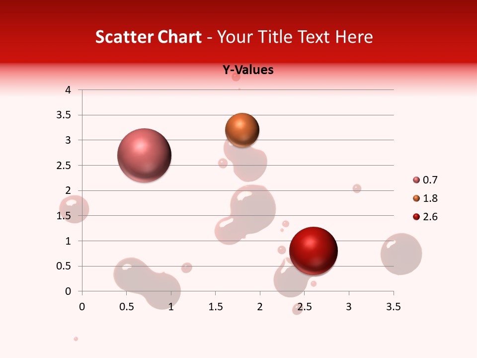 Bloodstains Vibrant Blood PowerPoint Template