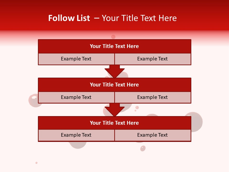 Bloodstains Vibrant Blood PowerPoint Template