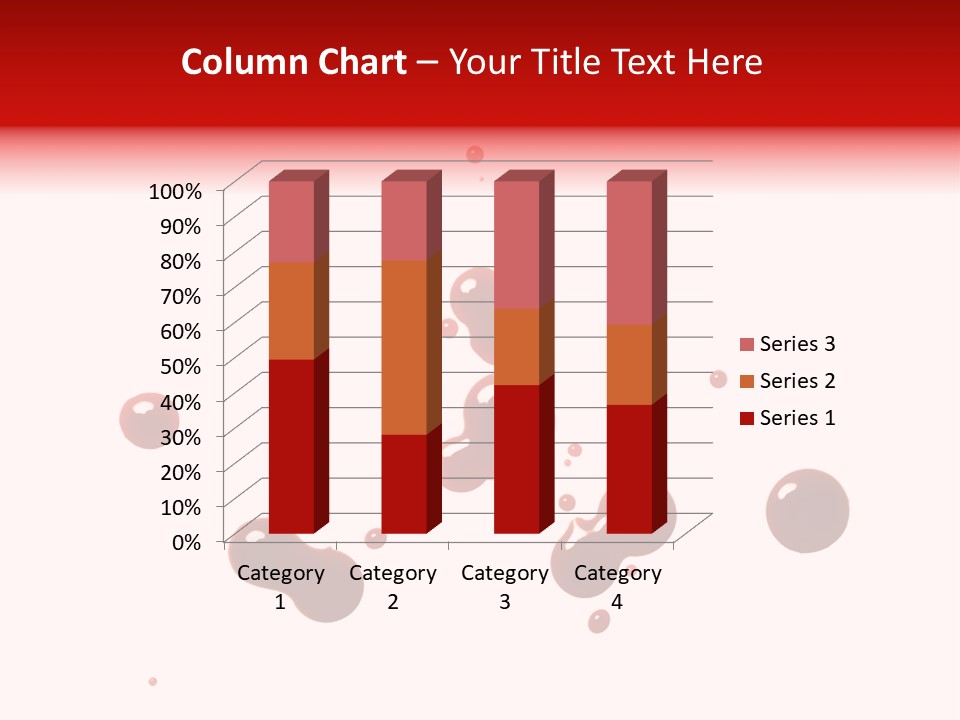 Bloodstains Vibrant Blood PowerPoint Template