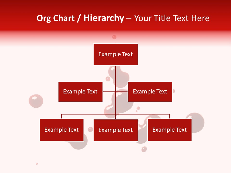 Bloodstains Vibrant Blood PowerPoint Template