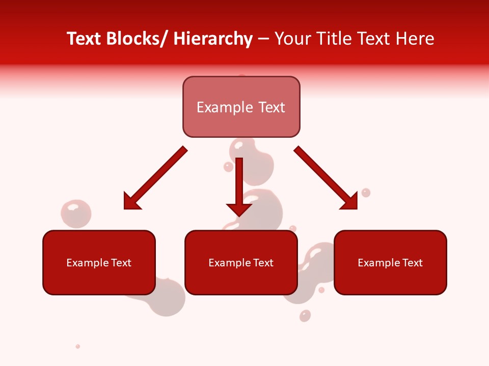 Bloodstains Vibrant Blood PowerPoint Template