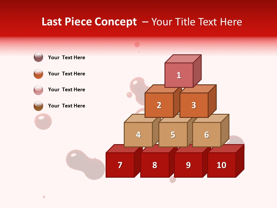 Bloodstains Vibrant Blood PowerPoint Template