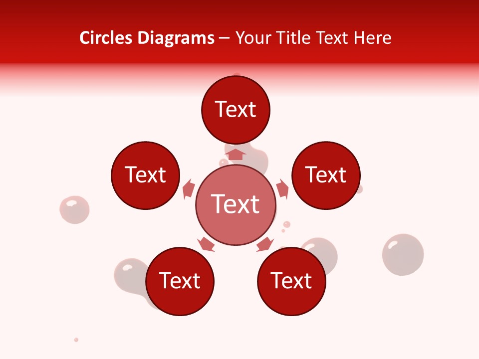 Bloodstains Vibrant Blood PowerPoint Template