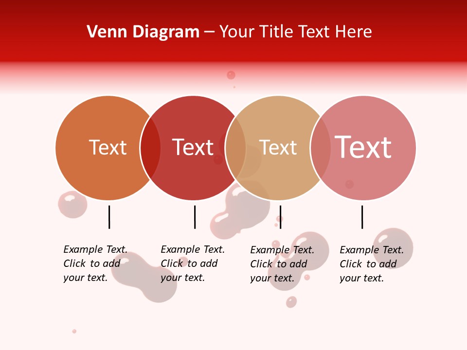 Bloodstains Vibrant Blood PowerPoint Template