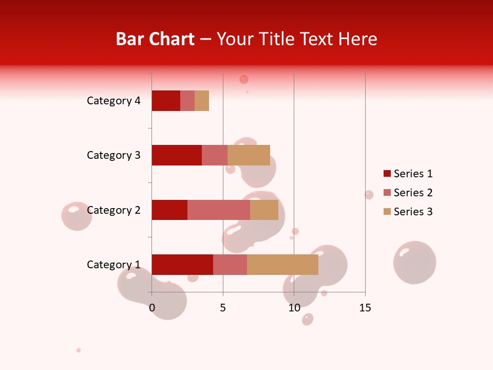 Bloodstains Vibrant Blood PowerPoint Template